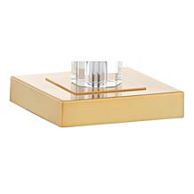 JONATHAN Y Clear and Brass Claire 28.5" Crystal Set of 2 Table Lamps