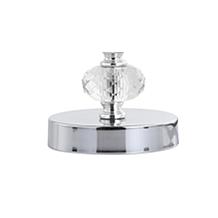 JONATHAN Y Clear Kevin 22" Glass and Metal LED Set of 2 Table Lamp
