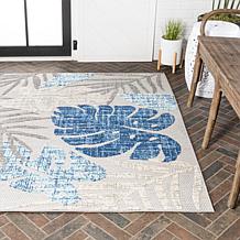 JONATHAN Y Monstera High-Low Indoor/Outdoor 8' x 10' Rug