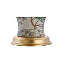 JONATHAN Y Multi and Brass Grace 24" Floral LED Table Lamp