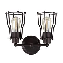 JONATHAN Y Oil Rubbed Bronze Florence 12.5" 2-light Metal Vanity Light