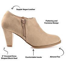 Journee Collection Women's Comfort Wide Width Sanzi Bootie