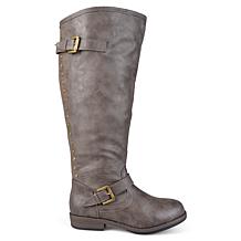 Journee Collection Women's Extra Wide Calf Spokane Boot