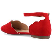 Journee Collection Womens Lana Wide Width Flat