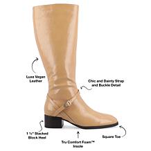 Journee Collection Womens Tru Comfort Foam Rhianah Boots - Extra Wide