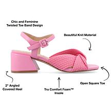 Journee Collection Womens Tru Comfort Foam Zerlina Sandals