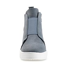 Journee Collection Women's Wide Width Clara Sneaker Wedge