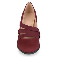 Journee Collection Womens Wide Width Comfort Loren Pump