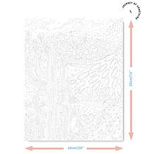 Journey of Something Cactus Valley Paint by Numbers Kit