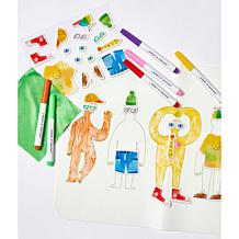 Journey of Something Wipeable Silicone Mat Friends Reusable Kit