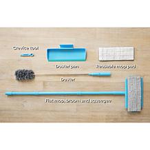 Joy CleanBoss Easy-Clean Mop, Dust & Sweep Wet/Dry Kick Mop