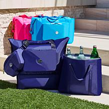 Joy CleanBoss Expandable Pop Tote with Belt Bag & New Cooler Bag