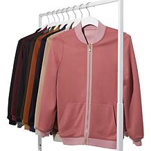 Joy CleanBoss Luxurious Faux Suede Reversible Bomber Jacket