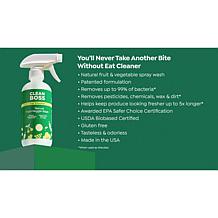 JOY Eat Cleaner 4-pack Fruit & Veggie Natural Wash & Life Extender