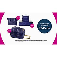 Joy Eco Luxe World Traveler 5pc Light & Chic Luggage Set