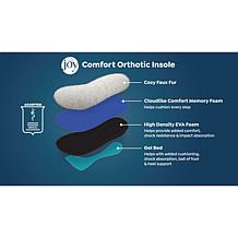 Joy Glamorous Cozy Slippers w/Orthotic Insole Best Gift Ever!
