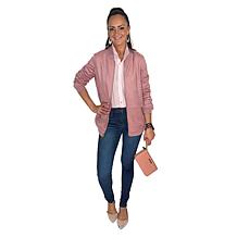 Joy Luxe Leather Best Gift Ever Double Wallet Wristlet with RFID
