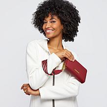 Joy Luxe Leather Best Gift Ever Double Wallet Wristlet with RFID