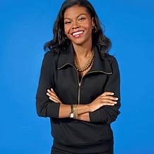 Joy Performance Luxe Buttersoft 2pc Half Zip Top & Pant Set