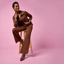 Joy Performance Luxe Buttersoft 3pc Full Zip, Top & Pant Set