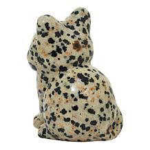 KALIFANO Gemstone Cat Carving