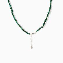 KALIFANO Green Turquoise-Color Howlite Nugget 31" Necklace