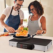 Kalorik MAXX 2-in-1 Electric Griddle with Double Cooktop