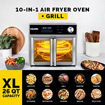 Kalorik MAXX 26-Quart Digital Air Fryer Oven Grill, Stainless Steel