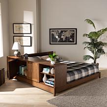 Kaori Queen Size Platform Storage Bed
