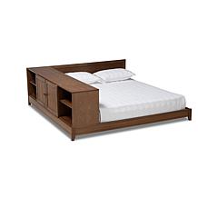 Kaori Queen Size Platform Storage Bed