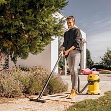 Karcher WD 3 Multi-Purpose 4.5 Gallon Wet-Dry Vacuum with Attachments
