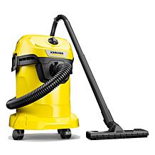 Karcher WD 3 Multi-Purpose 4.5 Gallon Wet-Dry Vacuum with Attachments