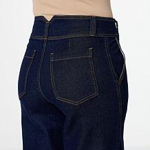 kathy ireland© Fashion 360 British Countryside High-Waist Denim Pant