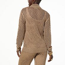 kathy ireland® Fashion 360 Mademoiselle Crochet Cardigan