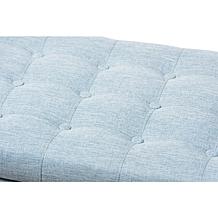 Kaylee Fabric Upholstered Button-Tufting Storage Ottoman Bench