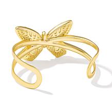 Kendra Scott x Dolly Parton Butterfly Pink Cuff Bracelet 