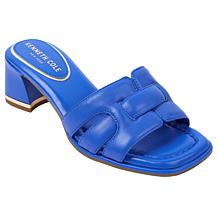 Kenneth Cole New York Harper Leather Block Heel Sandal