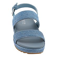 Kenneth Cole Reaction Debra Crystal-Accented Slip-On Sandal