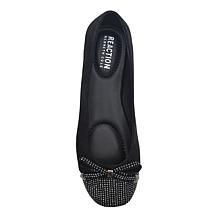 Kenneth Cole Reaction Ellie Jeweled Cap Toe Ballet Flat