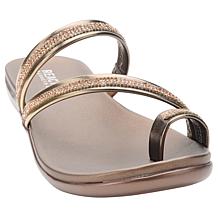 Kenneth Cole Reaction Gia Rhinestone-Embellished Slip-On Sandal