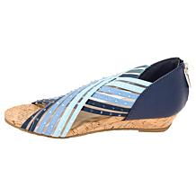 Kenneth Cole Reaction Gigi Jeweled Stretch X-Band Wedge Sandal