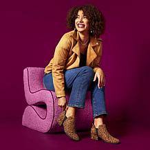Kenneth Cole Reaction Sandra EZ-On Step-In Jeweled Bootie