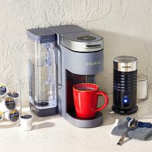Keurig K-Supreme Single Serve Coffee Maker with Frother and 10 K-Cups