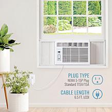 Keystone Energy Star 8k BTU Window-Mounted Air Conditioner w/ Remote