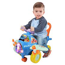 Kiddieland: Activity Plane: Stitch Light & Sound Foot-To-Floor Vehicle