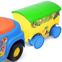 Kiddieland Lights N’ Sounds Beach Car with Trailer – Stitch