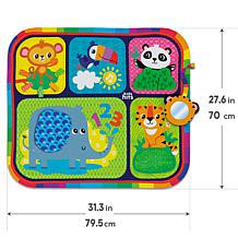 Kids Hits Baby Touch Mat My First Zoo Activity Animal Floor Pad