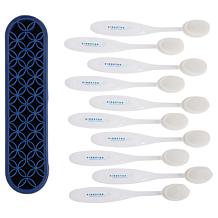 Kingston Crafts 10 Blender Brushes with Storage Case