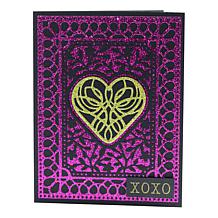 Kingston Crafts 12" x 12" Glitter Card Stock Set of 30