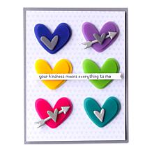 Kingston Crafts Die-Cut Acetate and Vellum Heart and Star Shapes